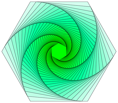 Rotated polygons