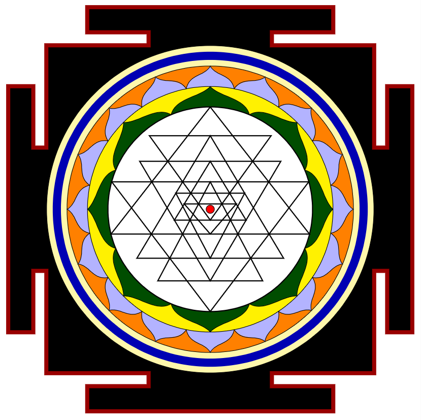 Sri Yantra diagram
